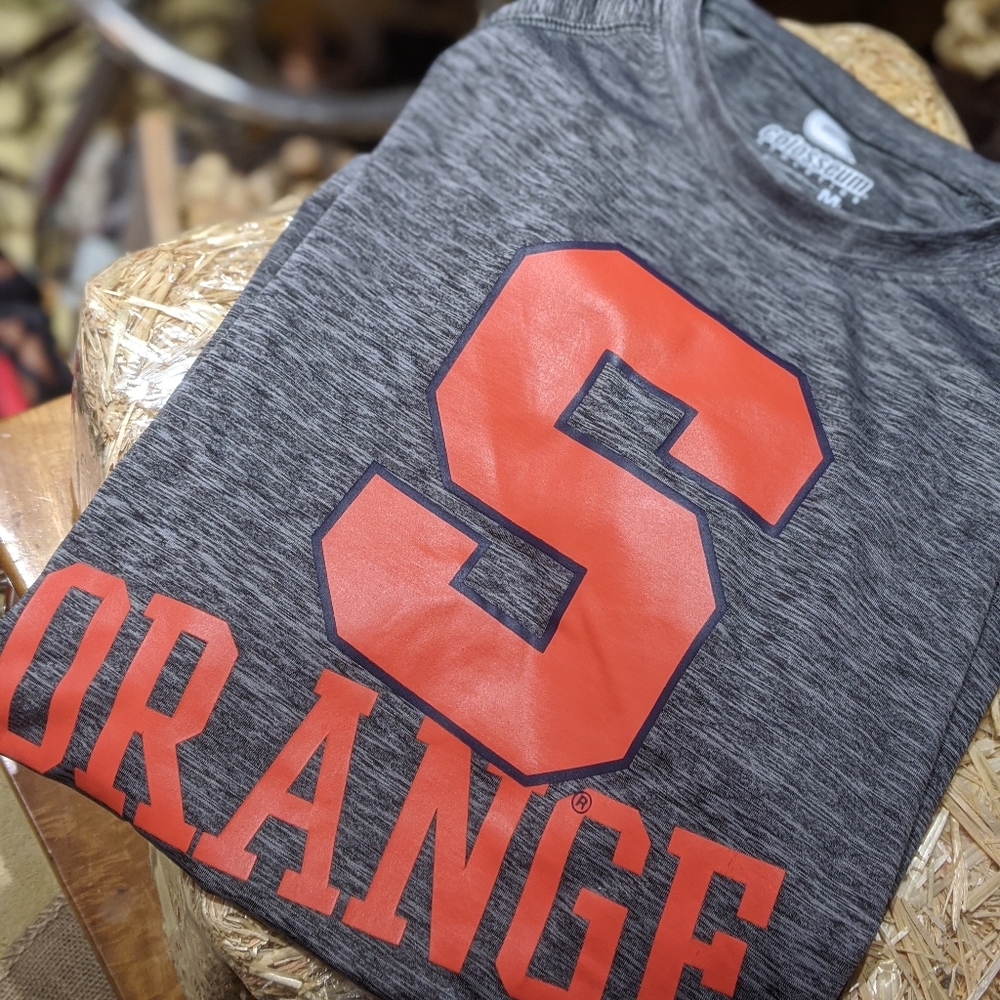 NWOT Syracuse Orange Microfiber Tee